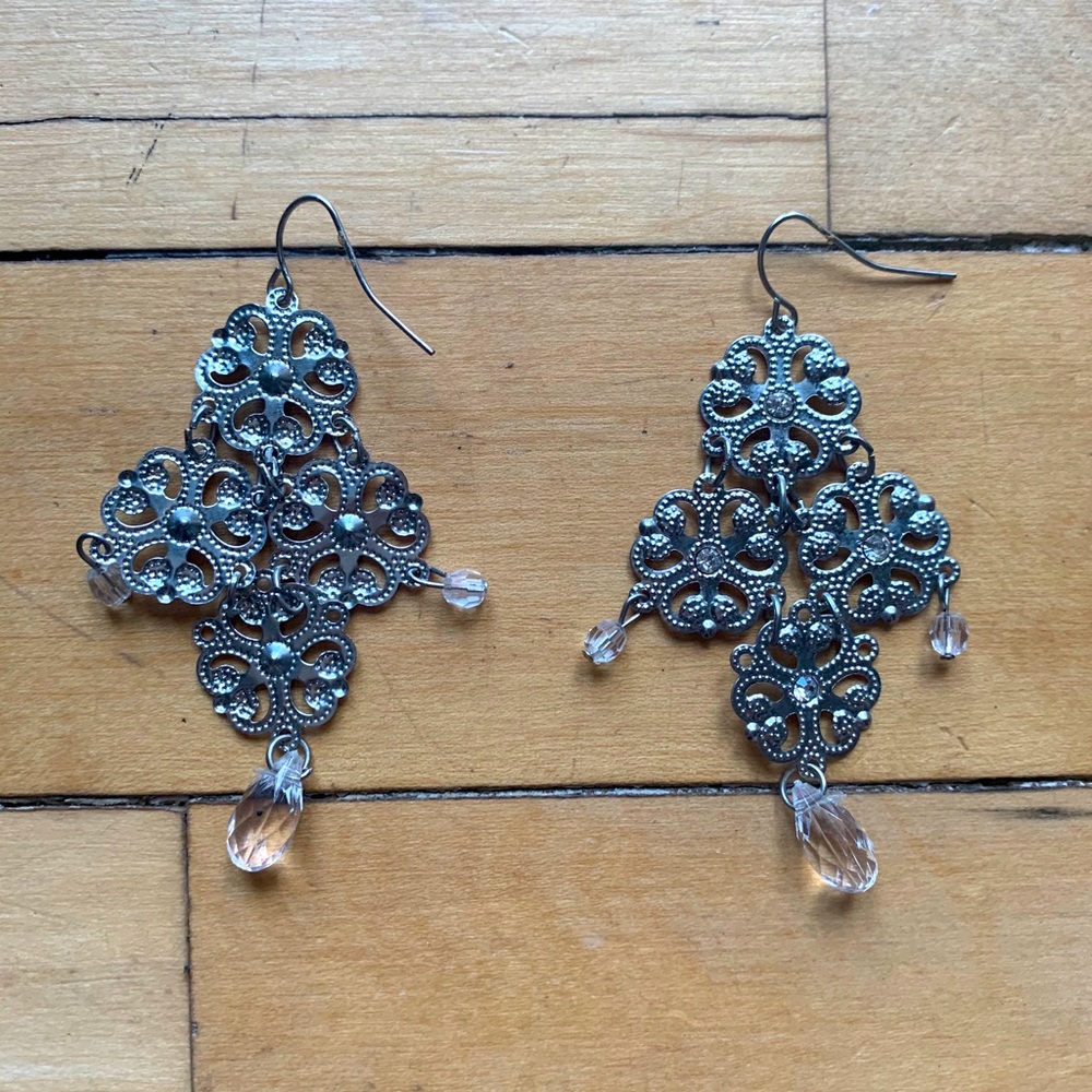 Silver Dangle Earrings